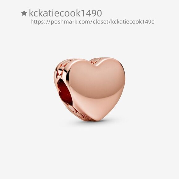 Pandora Engravable Heart Charm - Picture 1 of 2